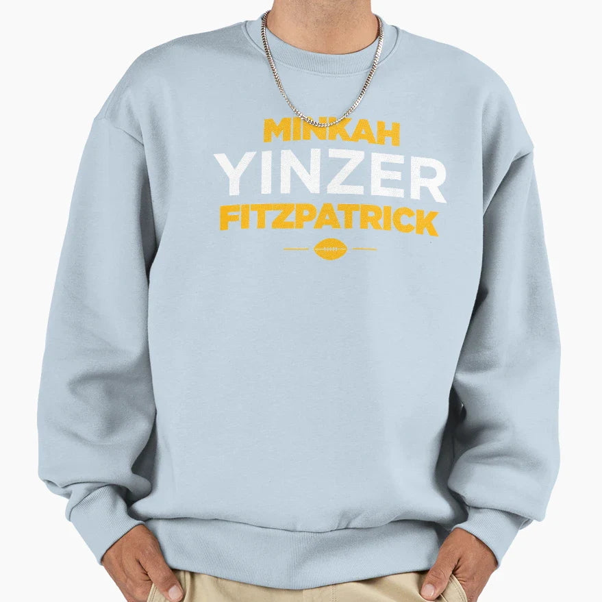 Minkah Yinzer Fitzpatrick Sweatshirt - Casual Everyday Wear Men Women