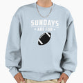 Sundays Are Football Sweatshirt - Trendy Graphic Men Women