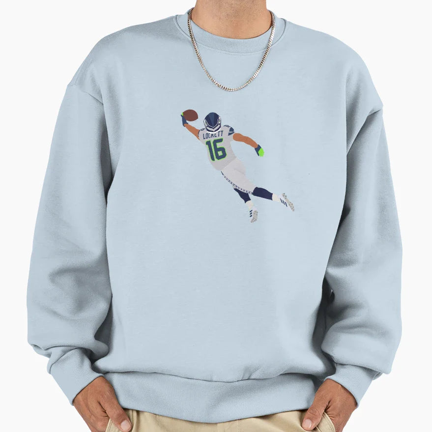 Tyler Lockett Seattle Seahawks Sweatshirt - Unique Graphic Unisex