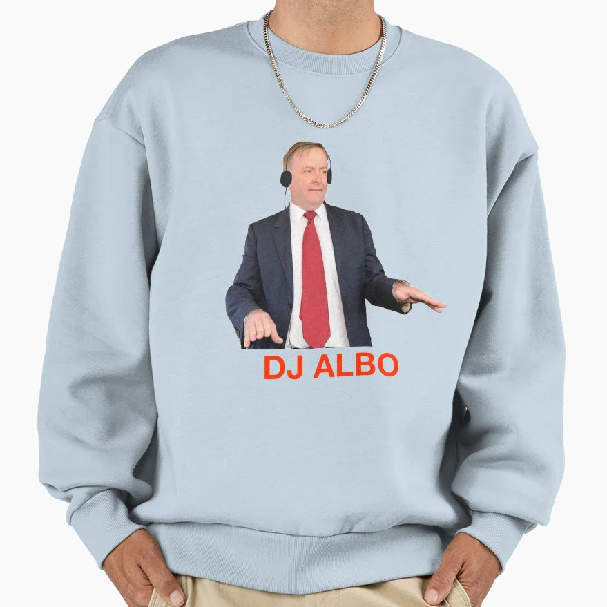 Dj Albo Sweatshirt - Aesthetic Graphic Unisex