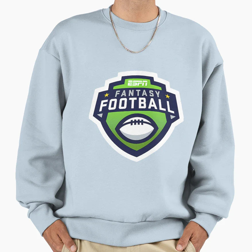 Espn Fantasy Football Logo C5 Sweatshirt - Fun Novelty Design for Adults