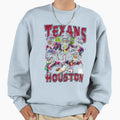 Houston Team Sweatshirt - Casual Everyday Wear Unisex