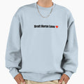 Draft Horse Love Sweatshirt - Fun Novelty Design for Adults