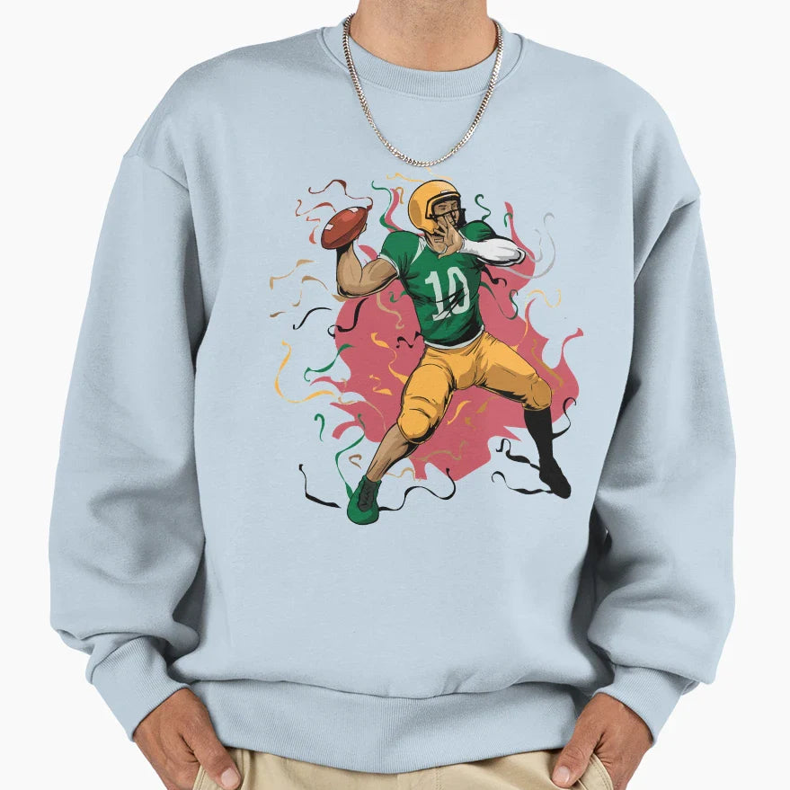 American Football T-Shirt - Trendy Graphic Men Women