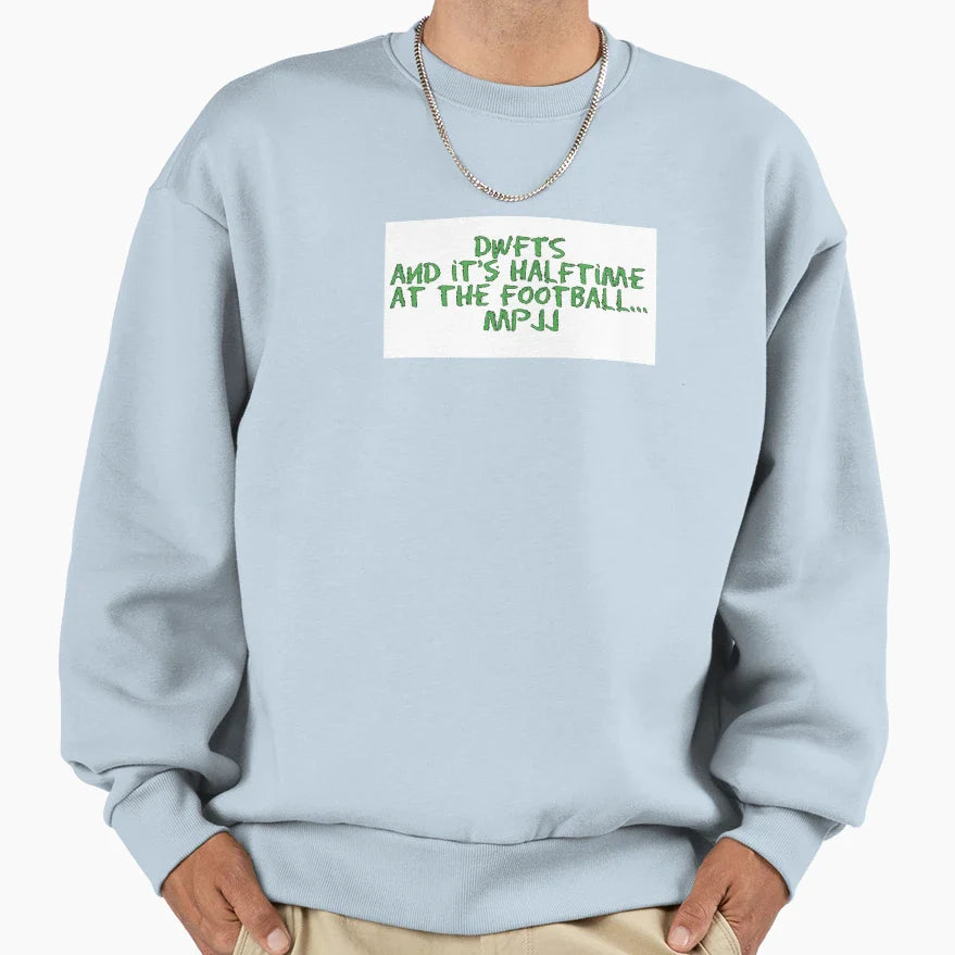 Mpjj Dwfts Football Halftime 2 Mpjj Sweatshirt - Unique Graphic for Adults