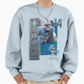 Amon Sport Ra Sport St Brown Football Sweatshirt - Graphic Print Unisex