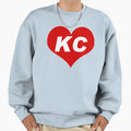 Love Kc Kansas City Sweatshirt - Trendy Graphic Men Women