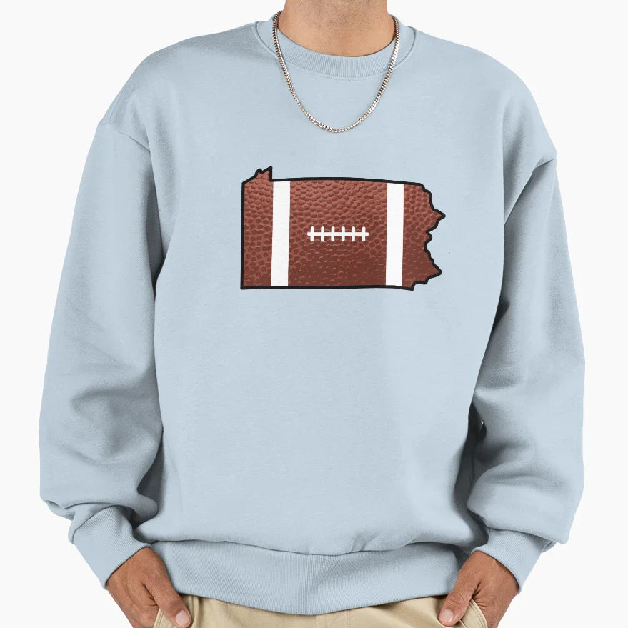 Keystone State Football Sweatshirt - Novelty Apparel Unisex