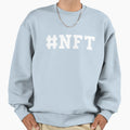 Nft Typography Sweatshirt - Custom Art Print Unisex