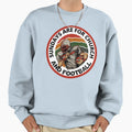 Sundays Are Church Jesus And Sweatshirt - Unique Graphic Men Women