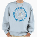 Detroit Is Best Place To Be Sunday Sweatshirt - Minimalist Print Men Women