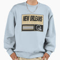 New Orleans Football Sweatshirt - Aesthetic Graphic for Adults