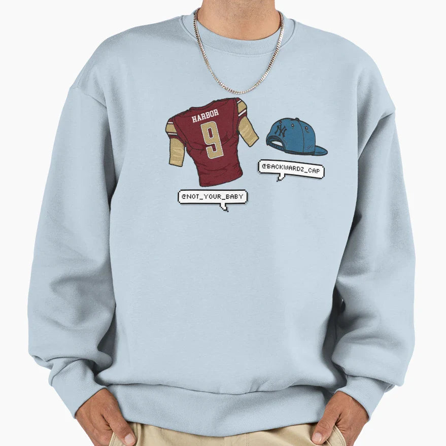 Fans Nyla K Backwardz Cap Not Your Sweatshirt - Graphic Print for Adults