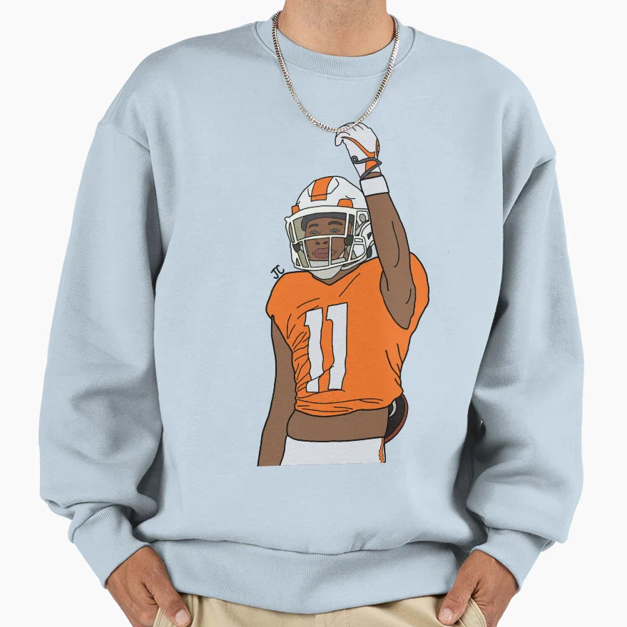 Jalin Hyatt Sweatshirt - Trendy Graphic Unisex