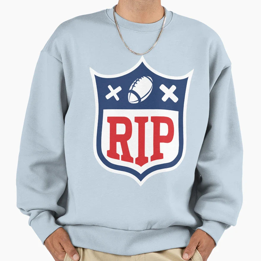 Rip Rest Peace Sweatshirt - Aesthetic Graphic Unisex