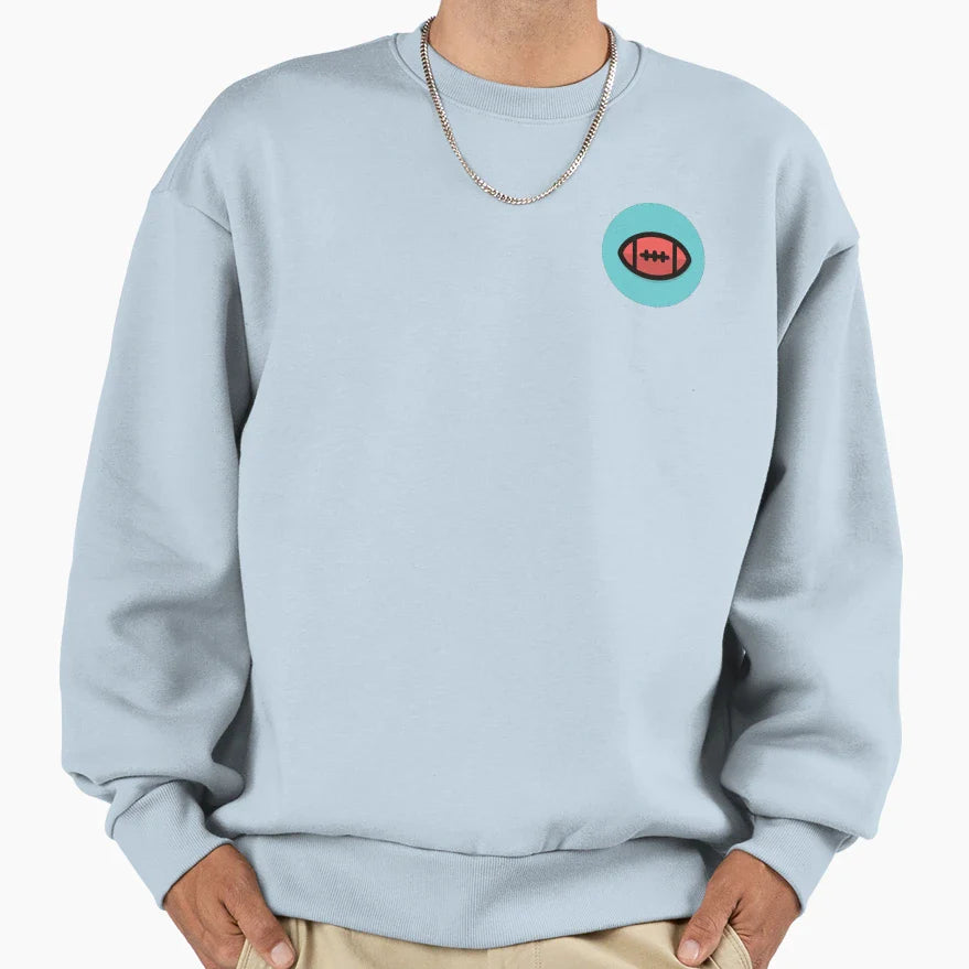 American Football Sweatshirt - Casual Everyday Wear Men Women
