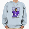 Christian Darrisaw Ot Minnesota Sweatshirt - Minimalist Print Men Women
