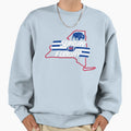 Buffalo Football Fan Western New Sweatshirt - Trendy Graphic Men Women