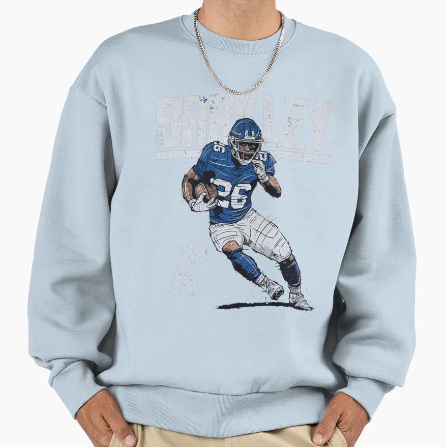 Quarterback Player 26 Running Sweatshirt - Streetwear Style for Adults