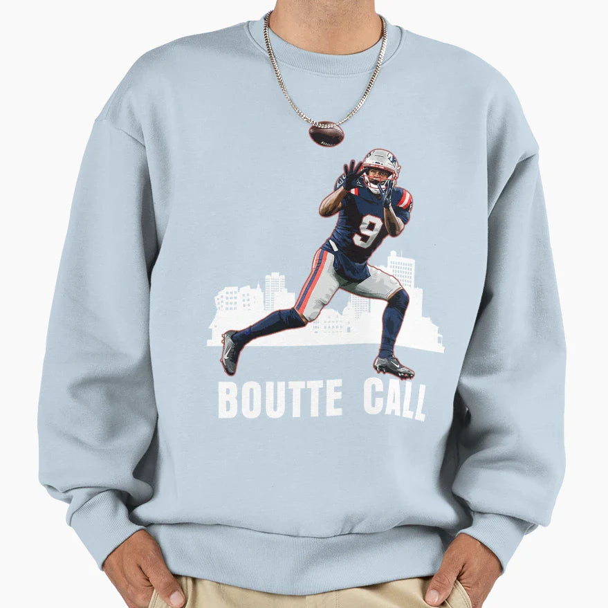 Boutte Call Patriots Football Sweatshirt - Streetwear Style Unisex