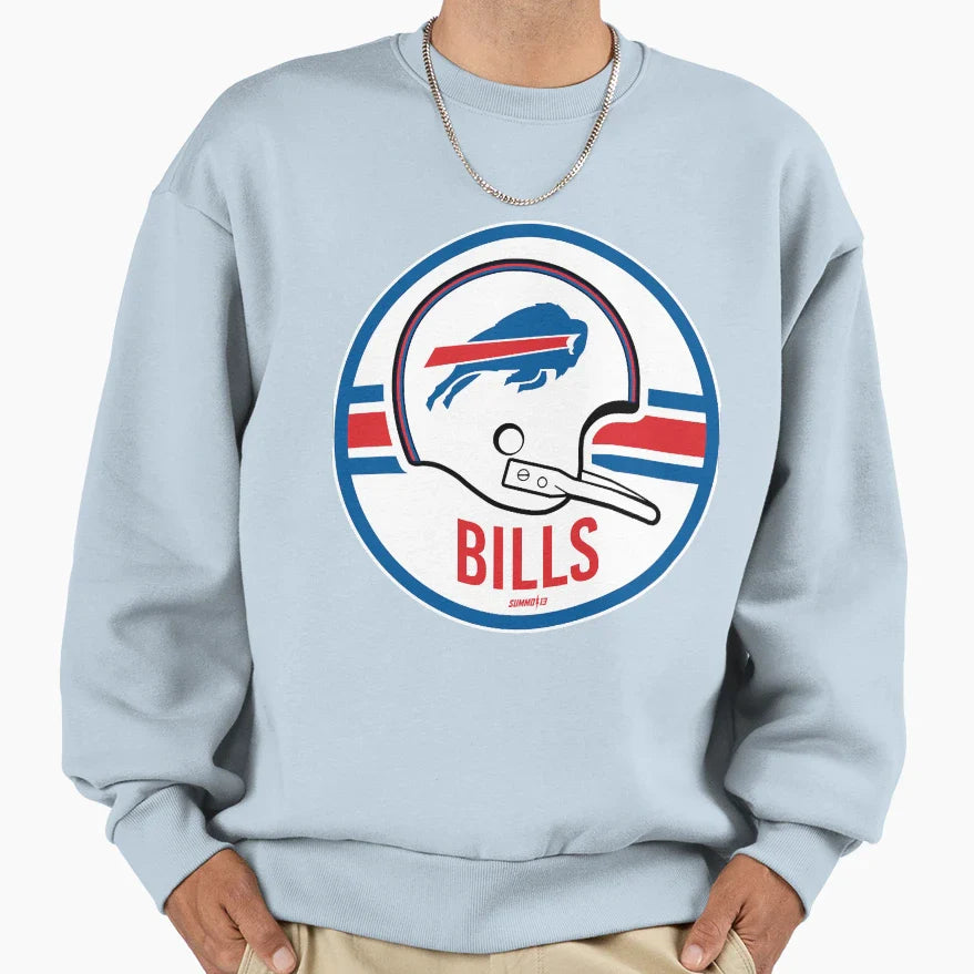 Bison Billy Football Sweatshirt - Streetwear Style for Adults