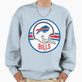 Bison Billy Football Sweatshirt - Streetwear Style for Adults