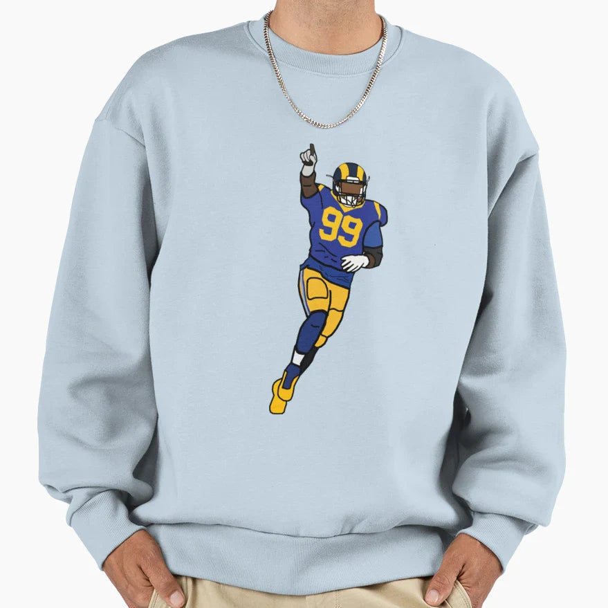 Aaron Donald Sack Celebration Los Sweatshirt - Novelty Apparel Men Women