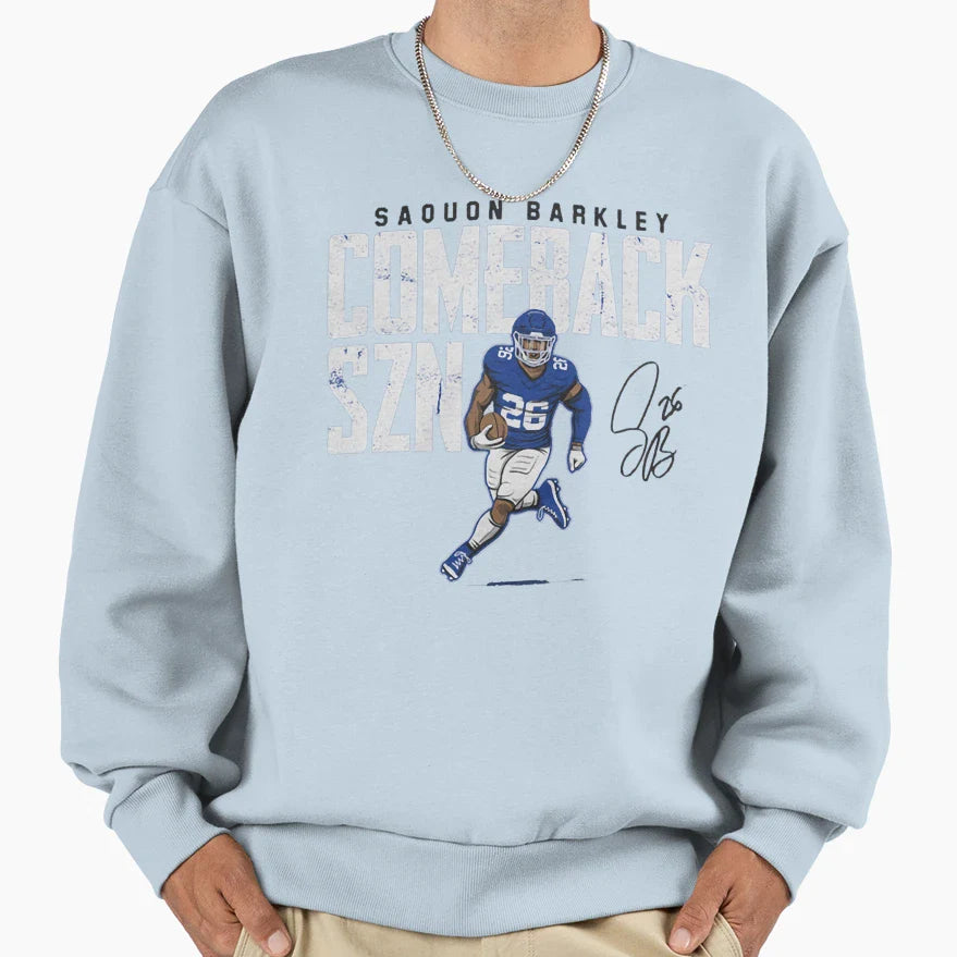 Quarterback Player 26 Running Back Sweatshirt - Aesthetic Graphic Unisex