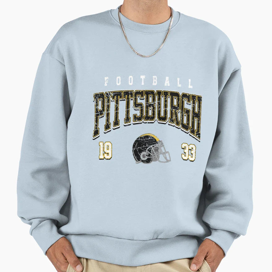 Art Pittsburgh Steelers Sweatshirt - Trendy Graphic Men Women