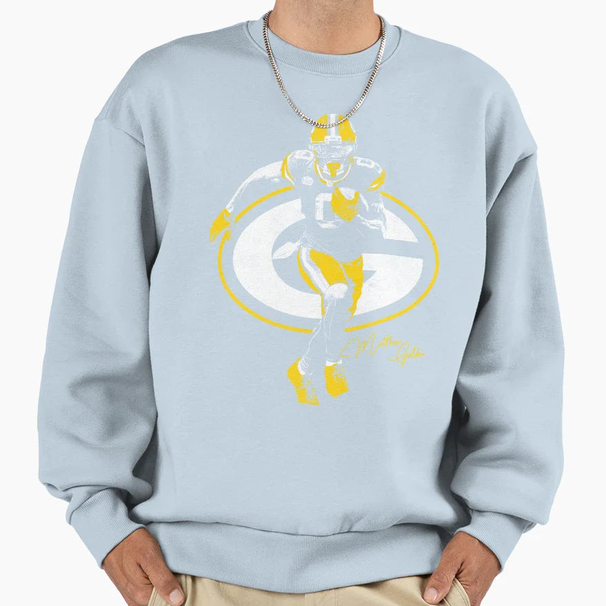 Matthew Golden Sweatshirt - Casual Everyday Wear for Adults