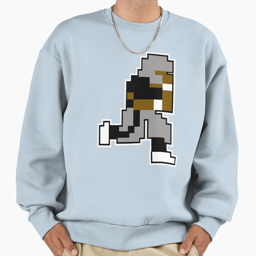 Tecmo Bowl Tecmo Bo Oakland Los Angeles Sweatshirt - Graphic Print Unisex