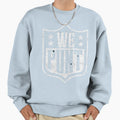 We Punt Sweatshirt - Unique Graphic for Adults