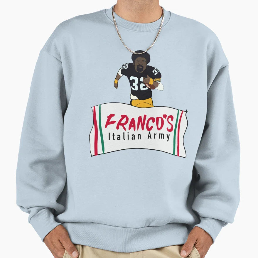 Francos Italian Army Sweatshirt - Aesthetic Graphic Men Women