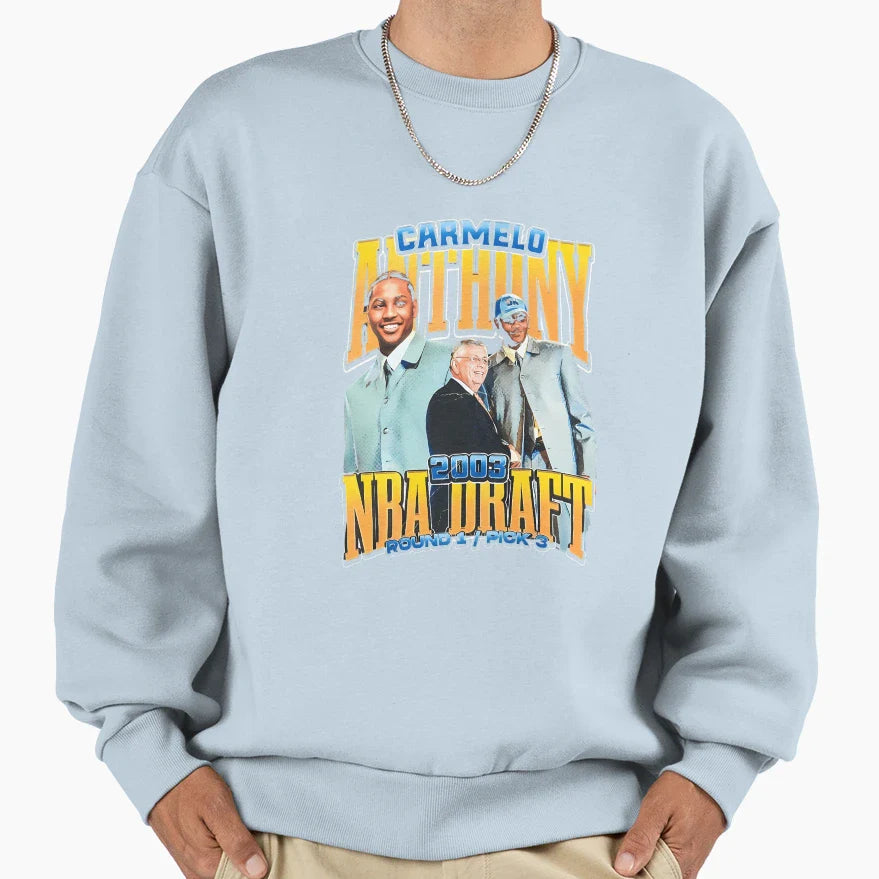 Carmelo Anthony Sweatshirt - Streetwear Style Men Women