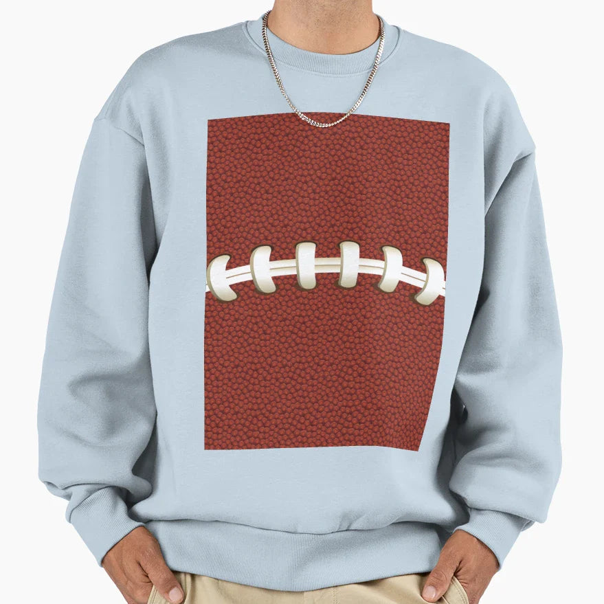 Love Football Sports Athletic Sweatshirt - Trendy Graphic Men Women