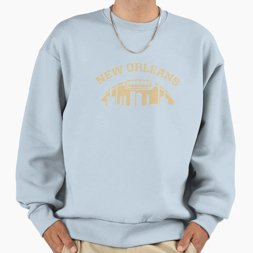 New Orleans Skyline New Orleans Sweatshirt - Novelty Apparel Men Women
