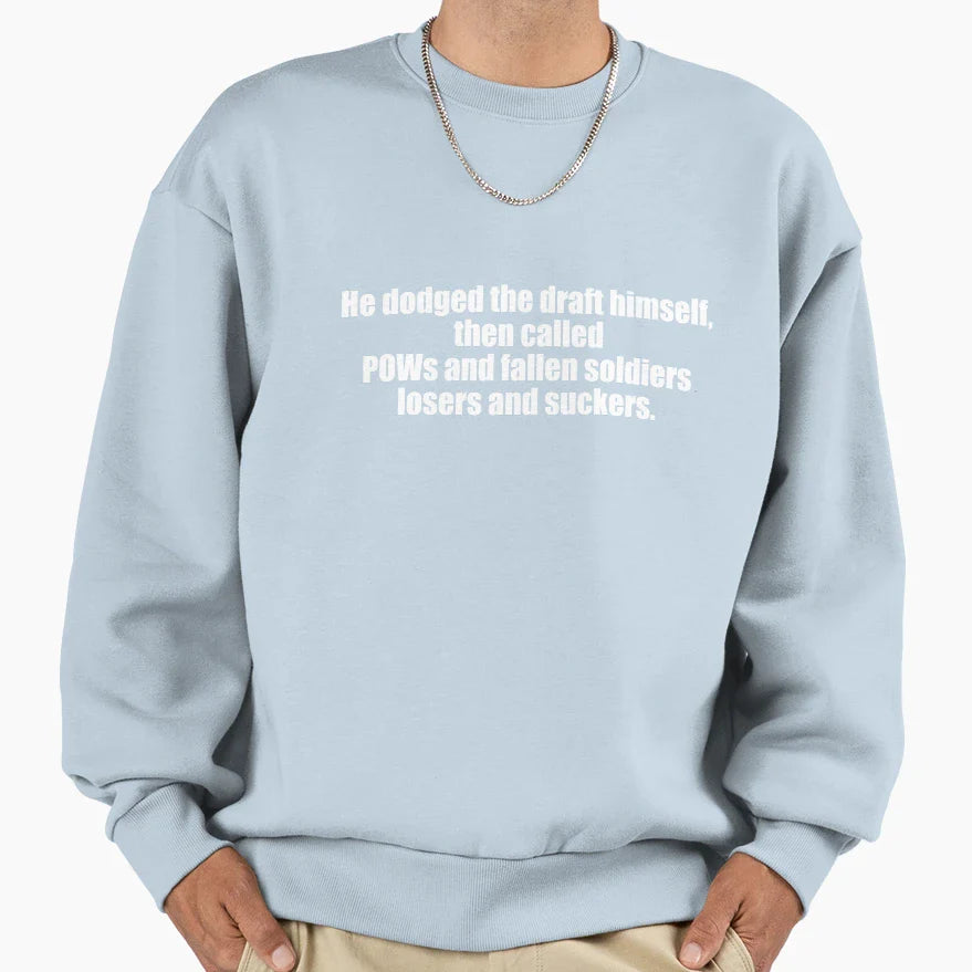 Draft Dodger Sweatshirt - Streetwear Style Unisex