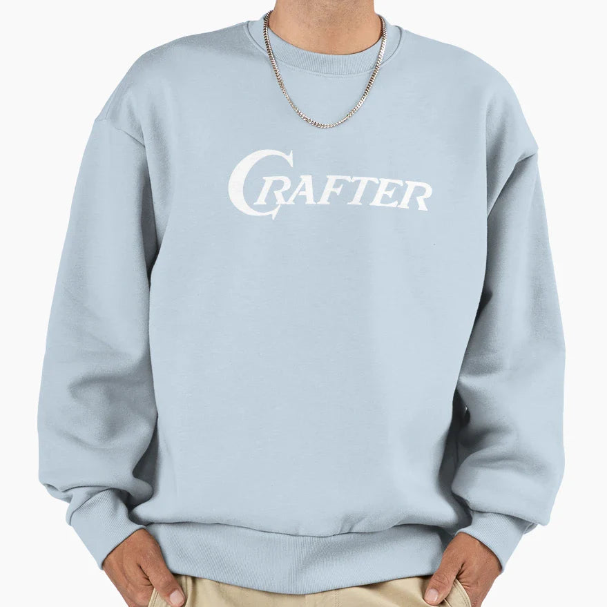 Crafter Guitars Sweatshirt - Minimalist Print for Adults