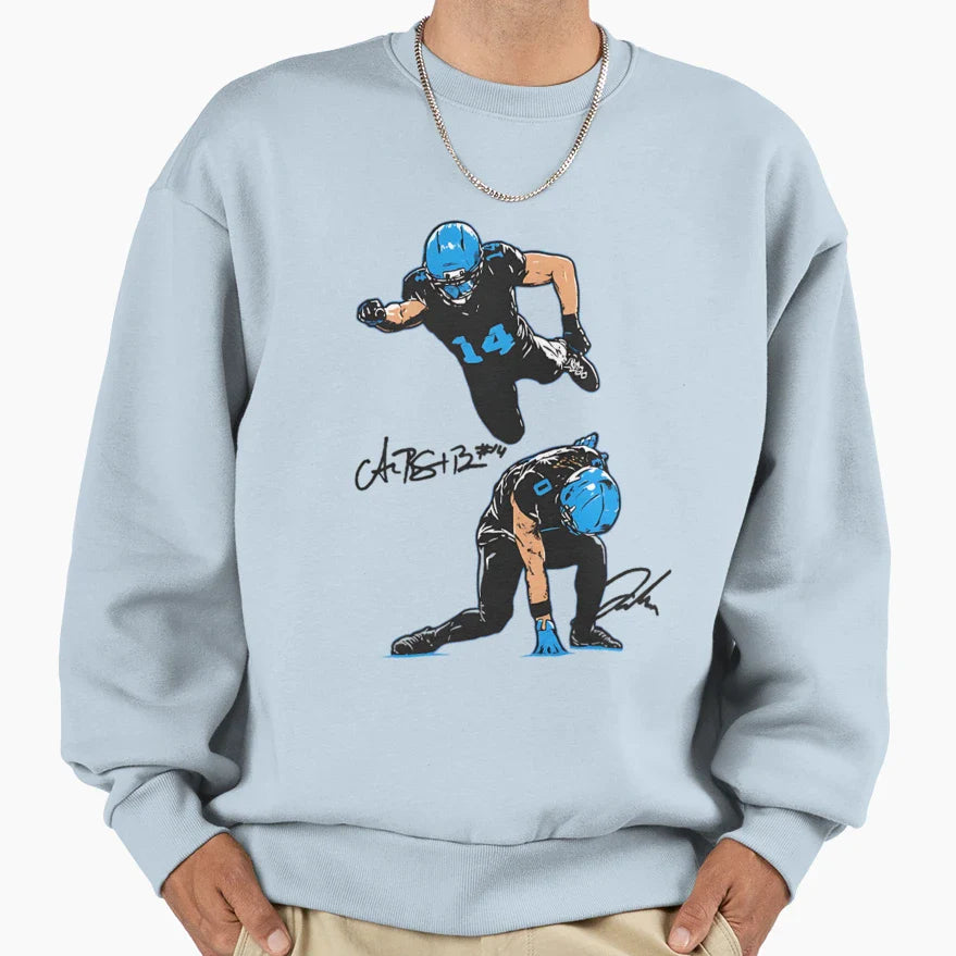 JG And Amon Ra St Brown Sweatshirt - Novelty Apparel Men Women