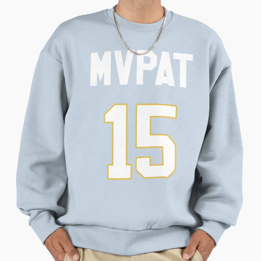 PM Jersey Mvpat Mvp Kansas City Chiefs Hoodie - Trendy Graphic for Adults