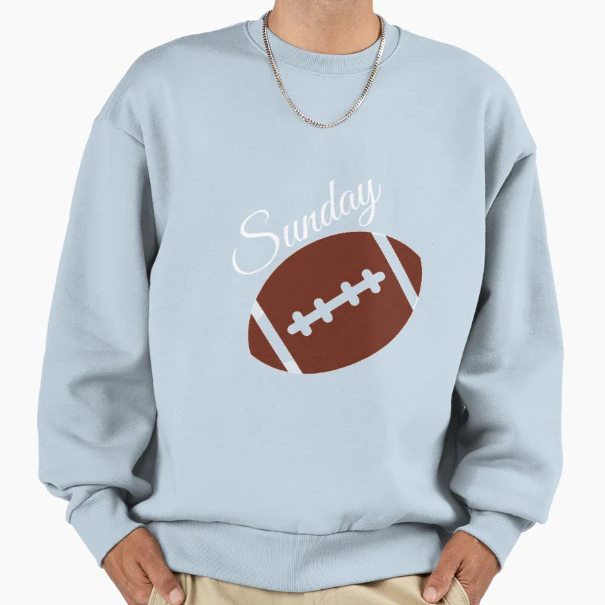Nfl Football Sundays Sweatshirt - Aesthetic Graphic Unisex