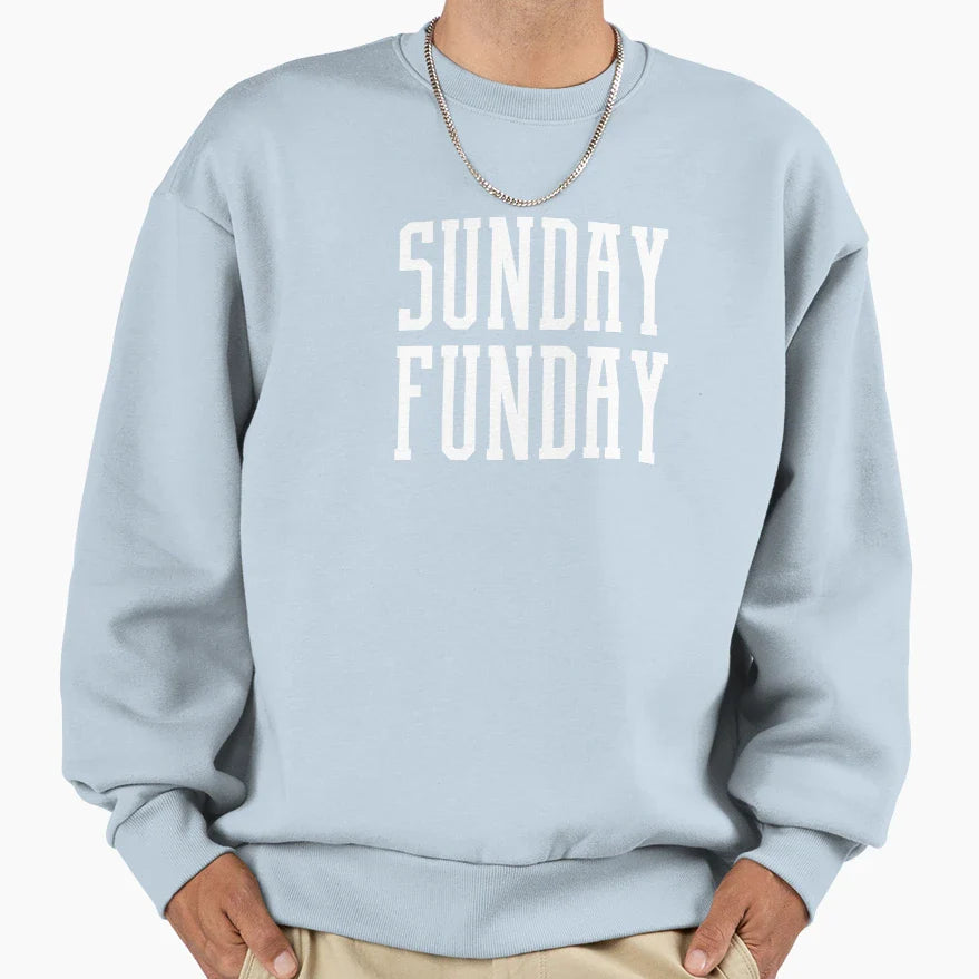 Sunday Funday 6 Sweatshirt - Streetwear Style for Adults