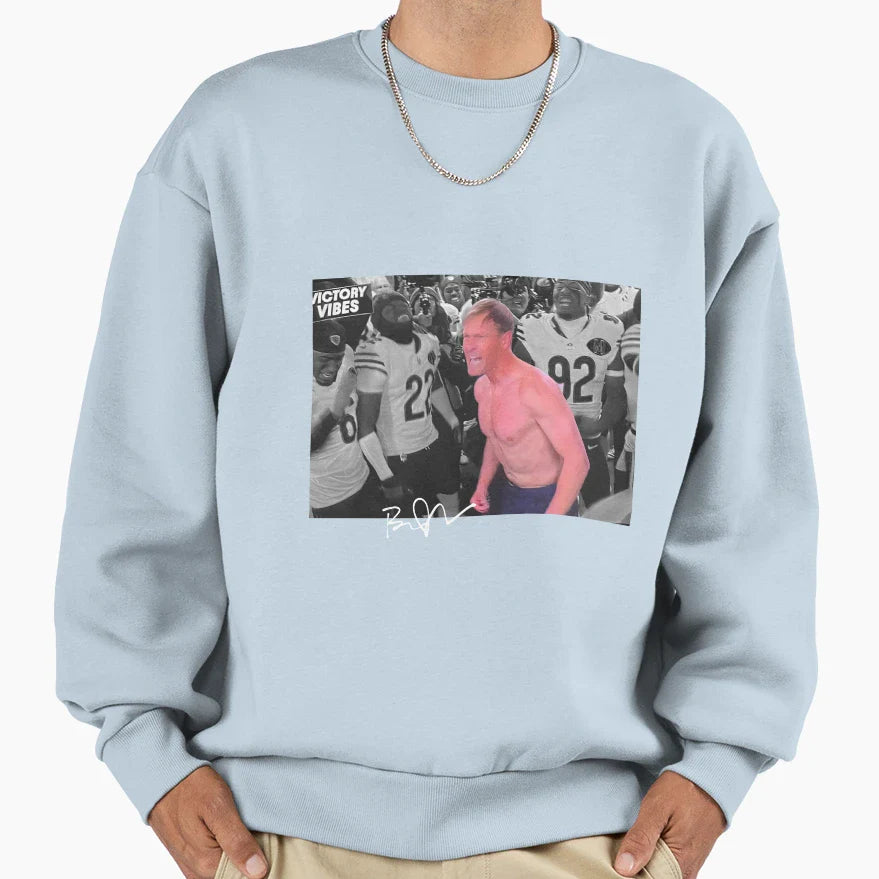 Ben Johnson Chicago Football Sweatshirt - Casual Everyday Wear for Adults