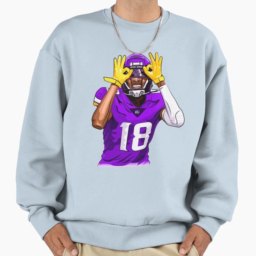 Justjeffrsn Sweatshirt - Fun Novelty Design for Adults