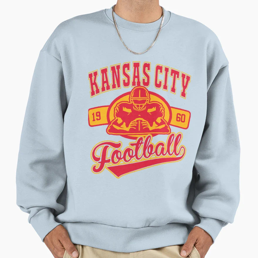 Art Kansas City Chiefs Sweatshirt - Graphic Print Men Women