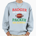 Badger Saturday Packer Sunday Sweatshirt - Graphic Print Men Women