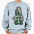 Abella D Miami Spirit Locked Green Sweatshirt - Aesthetic Graphic Unisex