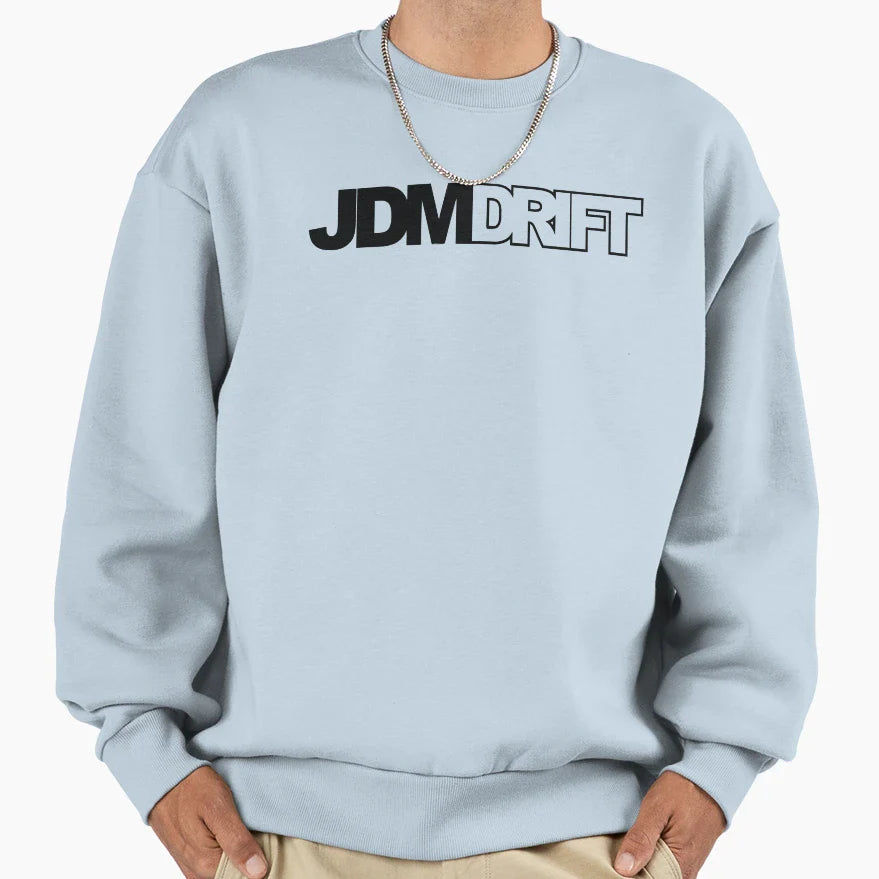 Jdm Drift Sweatshirt - Graphic Print for Adults