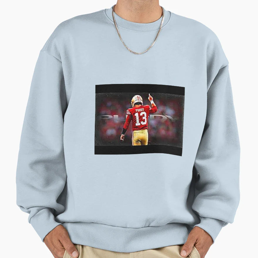 BP Football Art Home Decor T-Shirt - Casual Everyday Wear Men Women