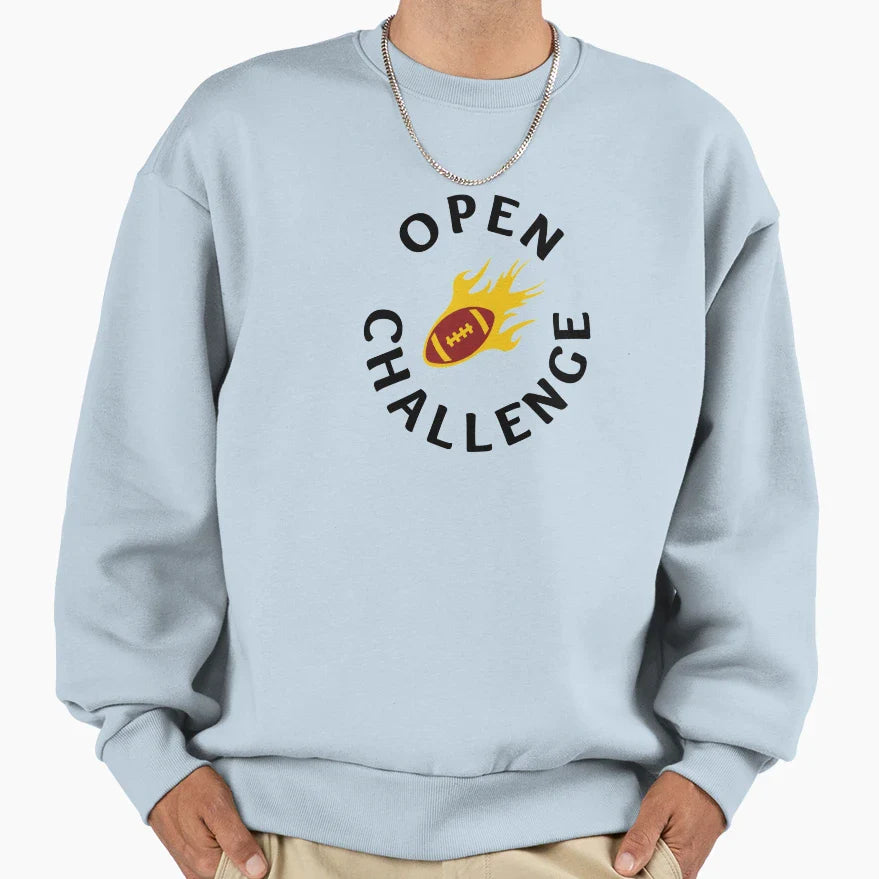 American Football Sweatshirt - Trendy Graphic Unisex